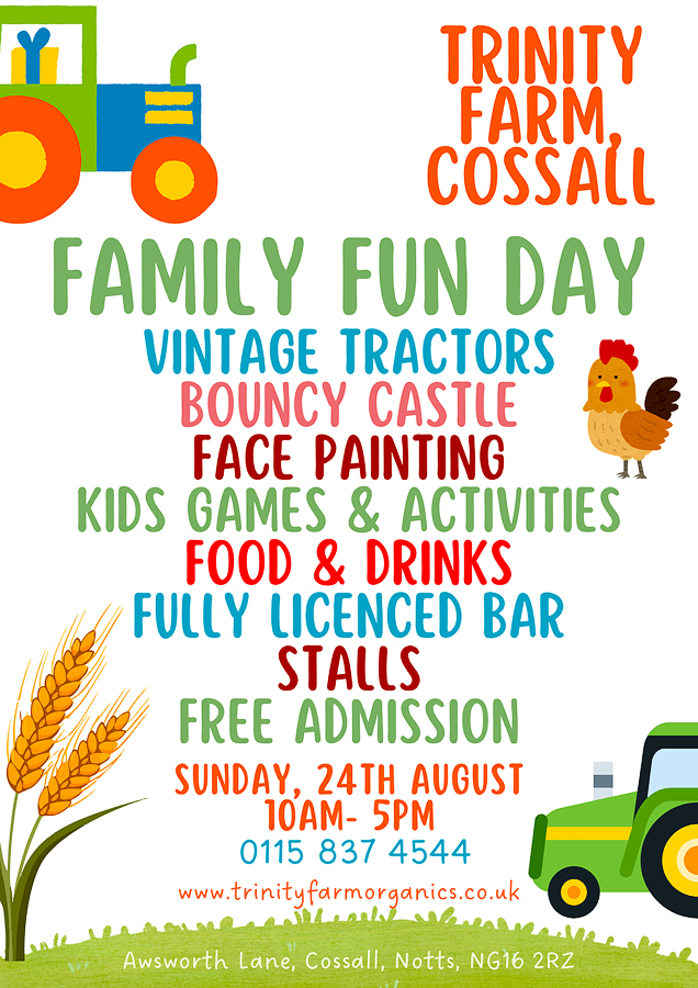 Family Fun Day - Trinity Farm Organics